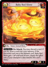 Baby Red Slime - Grand Archive TCG Silvie, Slime Sovereign Re: Collection Lite trading card