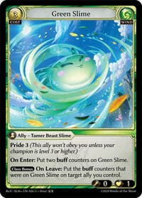 Green Slime - Grand Archive TCG Silvie, Slime Sovereign Re: Collection Lite trading card