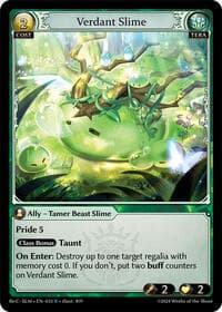 Verdant Slime - Grand Archive TCG Silvie, Slime Sovereign Re: Collection Lite trading card