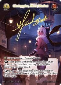 Gloamspire, Black Market (CSR) - Grand Archive TCG Supporter Pack 3 trading card