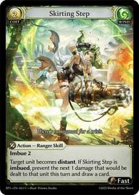 Skirting Step - Grand Archive TCG Supporter Pack 3 trading card