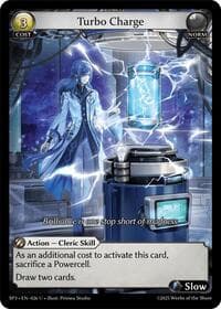Turbo Charge - Grand Archive TCG Supporter Pack 3 trading card
