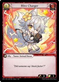 Blitz Charger - Grand Archive TCG Supporter Pack 3 trading card