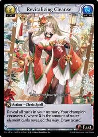 Revitalizing Cleanse - Grand Archive TCG Promotional Cards trading card