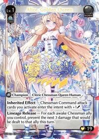 Alice, Golden Queen (CUR) - Grand Archive TCG Distorted Reflections trading card