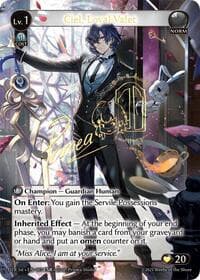 Ciel, Loyal Valet (CSR) - Grand Archive TCG Distorted Reflections trading card