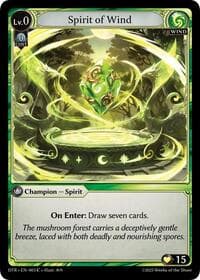 Spirit of Wind - Grand Archive TCG Distorted Reflections trading card
