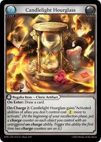 Candlelight Hourglass - Grand Archive TCG Distorted Reflections trading card