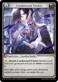 Condemned Trinket - Grand Archive TCG Distorted Reflections trading card
