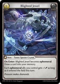Blighted Jewel - Grand Archive TCG Distorted Reflections trading card