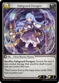 Safeguard Paragon - Grand Archive TCG Distorted Reflections trading card