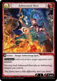 Ashwound Shot - Grand Archive TCG Distorted Reflections trading card