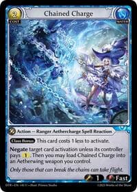 Chained Charge - Grand Archive TCG Distorted Reflections trading card