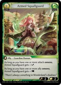 Armed Squallguard - Grand Archive TCG Distorted Reflections trading card