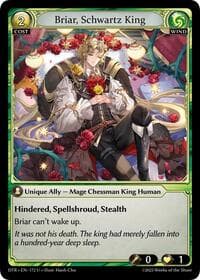 Briar, Schwartz King - Grand Archive TCG Distorted Reflections trading card