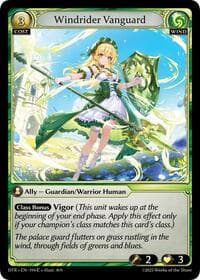 Windrider Vanguard - Grand Archive TCG Distorted Reflections trading card