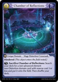 Chamber of Reflections - Grand Archive TCG Distorted Reflections trading card