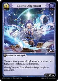 Cosmic Alignment - Grand Archive TCG Distorted Reflections trading card