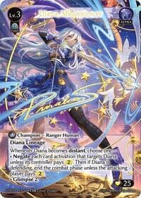 Diana, Moonpiercer (CSR) - Grand Archive TCG Distorted Reflections Starter Decks trading card