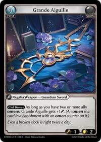 Grande Aiguille - Grand Archive TCG Distorted Reflections Starter Decks trading card