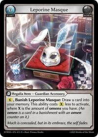Leporine Masque - Grand Archive TCG Distorted Reflections Starter Decks trading card