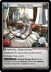 Ranger Boots - Grand Archive TCG Distorted Reflections Starter Decks trading card