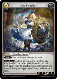 Coy Bouclier - Grand Archive TCG Distorted Reflections Starter Decks trading card