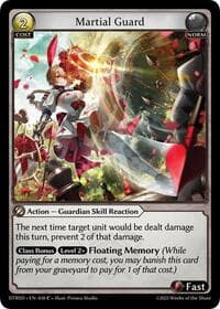 Martial Guard - Grand Archive TCG Distorted Reflections Starter Decks trading card