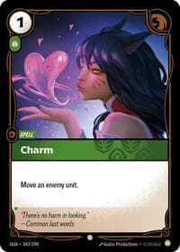 Charm - Riftbound: League of Legends Trading Card Game Origins trading card