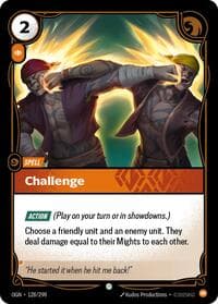 Challenge - Riftbound: League of Legends Trading Card Game Origins trading card