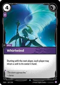 Whirlwind - Riftbound: League of Legends Trading Card Game Origins trading card