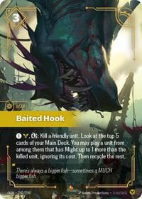 Baited Hook - Riftbound: League of Legends Trading Card Game Origins trading card