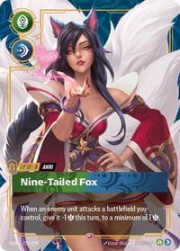 Ahri - Nine-Tailed Fox - Riftbound: League of Legends Trading Card Game Origins trading card