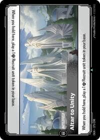 Altar to Unity - Riftbound: League of Legends Trading Card Game Origins trading card
