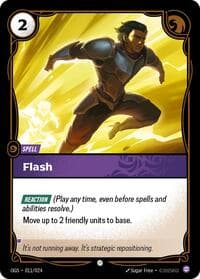 Flash - Riftbound: League of Legends Trading Card Game Origins: Proving Grounds trading card