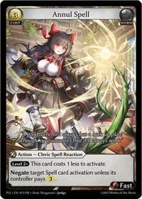 Annul Spell - Grand Archive TCG Promotional Cards trading card