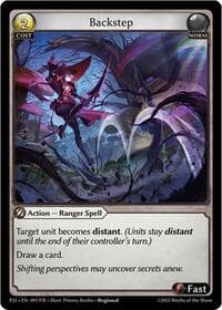 Backstep (095) - Grand Archive TCG Promotional Cards trading card