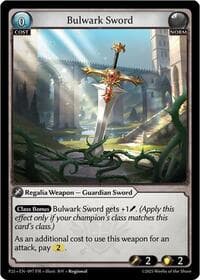Bulwark Sword (097) - Grand Archive TCG Promotional Cards trading card