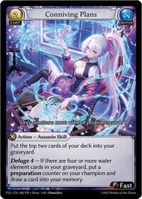 Conniving Plans - Grand Archive TCG Promotional Cards trading card