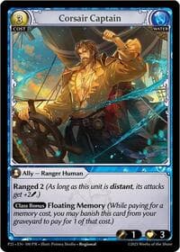 Corsair Captain - Grand Archive TCG Promotional Cards trading card