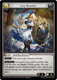 Coy Bouclier - Grand Archive TCG Promotional Cards trading card