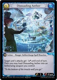 Dissuading Aether - Grand Archive TCG Promotional Cards trading card