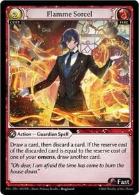 Flamme Sorcel - Grand Archive TCG Promotional Cards trading card