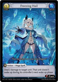 Freezing Hail - Grand Archive TCG Promotional Cards trading card
