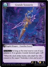 Grande Sonnerie - Grand Archive TCG Promotional Cards trading card
