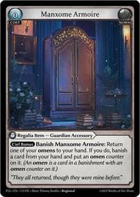 Manxome Armoire - Grand Archive TCG Promotional Cards trading card