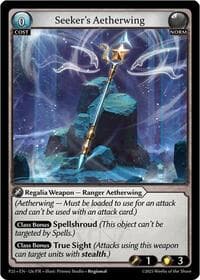 Seeker's Aetherwing - Grand Archive TCG Promotional Cards trading card