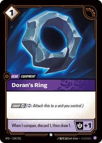 Doran's Ring - Riftbound: League of Legends Trading Card Game Spiritforged trading card