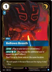 Bellows Breath - Riftbound: League of Legends Trading Card Game Spiritforged trading card