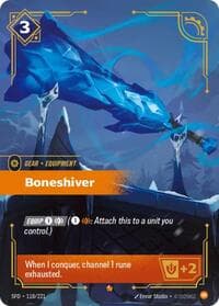 Boneshiver - Riftbound: League of Legends Trading Card Game Spiritforged trading card